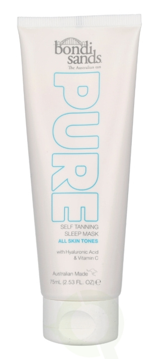 Bondi Sands Pure Self Tanning Sleep Mask 75 ml All Skin Tones i gruppen SKÖNHET & HÄLSA / Hudvård / Solskydd & Tanning / Brun utan sol hos TP E-commerce Nordic AB (C66887)