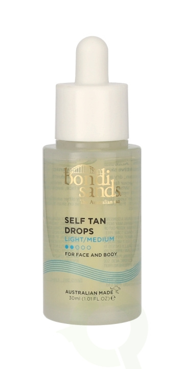 Bondi Sands Self Tan Drops 30 ml Light/Medium i gruppen SKÖNHET & HÄLSA / Hudvård / Solskydd & Tanning / Brun utan sol hos TP E-commerce Nordic AB (C66895)