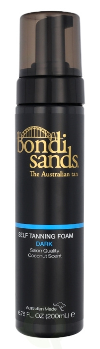 Bondi Sands Self Tanning Foam 200 ml Dark i gruppen SKÖNHET & HÄLSA / Hudvård / Solskydd & Tanning / Brun utan sol hos TP E-commerce Nordic AB (C66896)