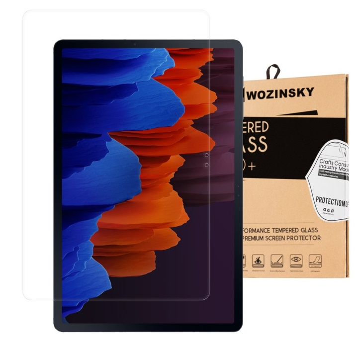Wozinsky Skärmskydd 9H Transparent för Galaxy Tab S7+/S7 FE i gruppen SMARTPHONE & SURFPLATTOR / Surfplattor skydd / Samsung-surfplattor hos TP E-commerce Nordic AB (C66989)