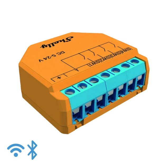 Shelly Plus i4 DC WLAN BT Smart scenes i gruppen HEM, HUSHÅLL & TRÄDGÅRD / Smarta hem / Smarta hem-system hos TP E-commerce Nordic AB (C67138)