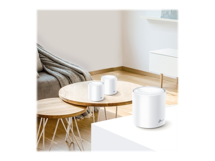 TP-Link Deco X60 Wi-Fi-system Desktop i gruppen DATORER & KRINGUTRUSTNING / Nätverk / Routrar hos TP E-commerce Nordic AB (C67203)