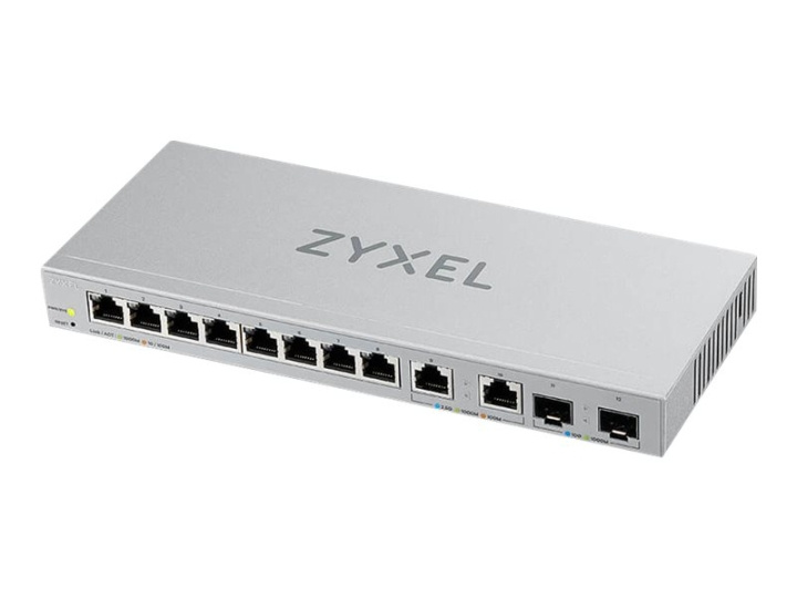 ZyXEL XGS1210-12 Switch 12-port 2.5 Gigabit Ethernet i gruppen DATORER & KRINGUTRUSTNING / Nätverk / Switchar / 10/100/1000Mbps hos TP E-commerce Nordic AB (C67280)