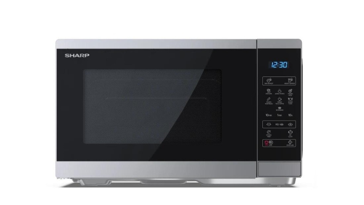 Sharp Mikrobangu krosnele Sharp Microwave Oven YC-MS252AE-S Free standing 25 L 900 W Sidabrinis i gruppen HEM, HUSHÅLL & TRÄDGÅRD / Hushållsmaskiner / Mikrovågsugnar hos TP E-commerce Nordic AB (C67337)