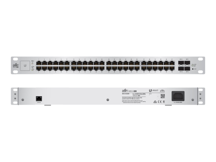 Ubiquiti UniFi Switch US-48-500W Switch 48-port Gigabit PoE+ i gruppen DATORER & KRINGUTRUSTNING / Nätverk / Switchar hos TP E-commerce Nordic AB (C67437)