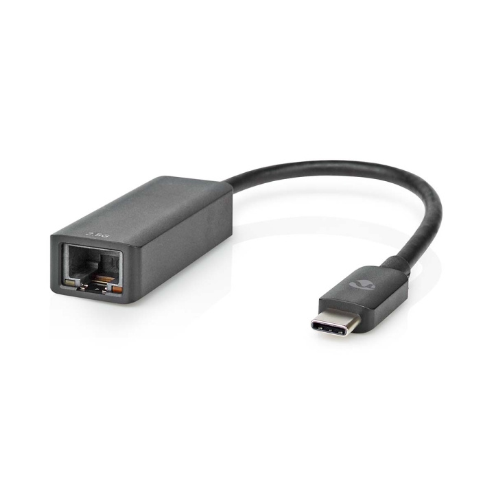 Nedis USB-nätverkskort | USB 3.2 Gen 1 | 2.5 Gbps | USB-C™ Hane | RJ45 Hona | 0.20 m | Rund | Nickelplaterad | Förtent Koppar | Svart | Låda i gruppen DATORER & KRINGUTRUSTNING / Nätverk / Nätverkskort / USB hos TP E-commerce Nordic AB (C67504)