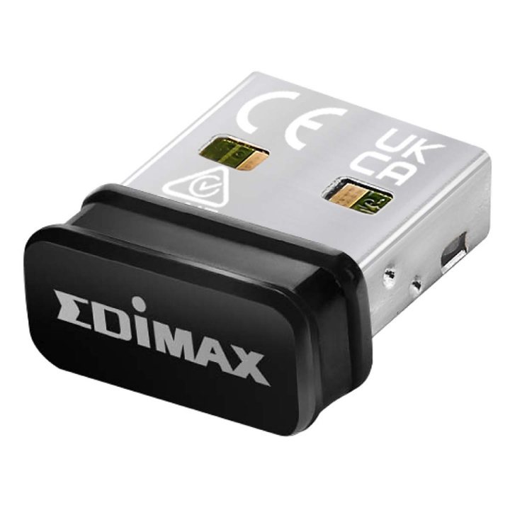 Edimax AC600 Dual-Band Wi-Fi 5 Nano USB Adapter i gruppen DATORER & KRINGUTRUSTNING / Nätverk / Nätverkskort / USB Trådlösa hos TP E-commerce Nordic AB (C67588)
