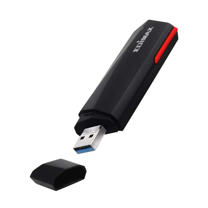 Edimax AX1800 Wi-Fi 6 Dual-Band USB 3.0 Adapter i gruppen DATORER & KRINGUTRUSTNING / Nätverk / Nätverkskort / USB Trådlösa hos TP E-commerce Nordic AB (C67589)