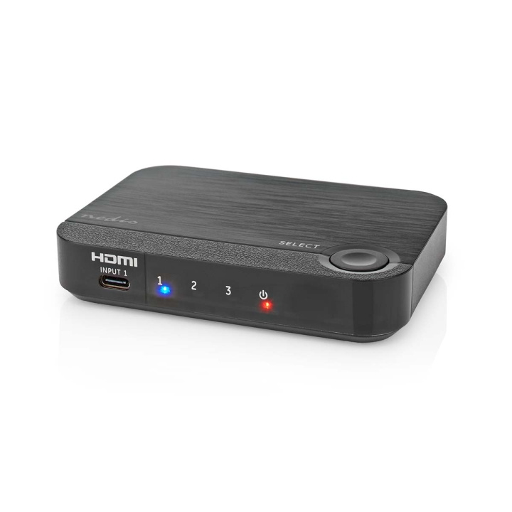 Nedis HDMI ™ Omvandlare | 1x USB-C™ / 2x HDMI™ Ingång | 1x HDMI™ utgång | Envägs | 4K@60Hz | 18 Gbps | ABS | Antracit i gruppen HEMELEKTRONIK / Kablar & Adaptrar / HDMI / Adaptrar hos TP E-commerce Nordic AB (C67616)