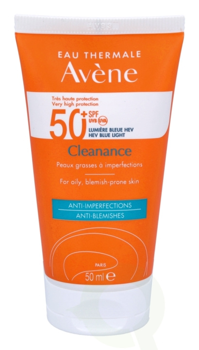 Avene Cleanance Solar SPF50+ 50 ml i gruppen SKÖNHET & HÄLSA / Hudvård / Solskydd & Tanning / Solskydd hos TP E-commerce Nordic AB (C67732)