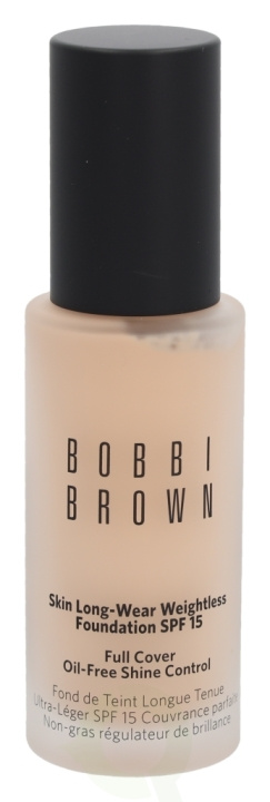 Bobbi Brown Skin Long-Wear Weightless Foundation SPF15 30 ml Neutral Sand N-030 i gruppen SKÖNHET & HÄLSA / Makeup / Basmakeup / Foundation hos TP E-commerce Nordic AB (C67736)