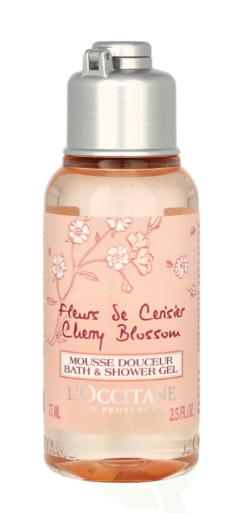 L\'Occitane Cherry Blossom Bath & Shower Gel 75 ml i gruppen SKÖNHET & HÄLSA / Hudvård / Kroppsvård / Bad & Duschcreme hos TP E-commerce Nordic AB (C67747)