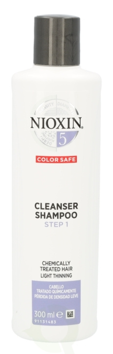 Nioxin System 5 Cleanser Shampoo 300 ml Step 1 i gruppen SKÖNHET & HÄLSA / Hår & Styling / Hårvårdsprodukter / Schampo hos TP E-commerce Nordic AB (C67754)