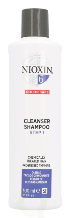 Nioxin System 6 Cleanser Shampoo 300 ml Step 1 i gruppen SKÖNHET & HÄLSA / Hår & Styling / Hårvårdsprodukter / Schampo hos TP E-commerce Nordic AB (C67755)