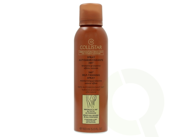 Collistar 360 Self-Tanning Spray 150 ml Moisterizing-Protective Natural Effect i gruppen SKÖNHET & HÄLSA / Hudvård / Solskydd & Tanning / Brun utan sol hos TP E-commerce Nordic AB (C67778)