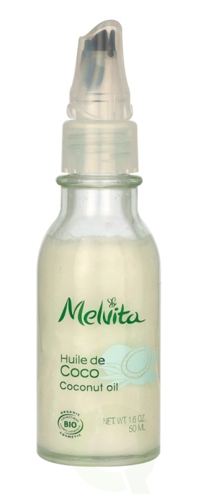 Melvita Coconut Oil 50 ml Dry And Damaged Hair i gruppen SKÖNHET & HÄLSA / Hudvård / Kroppsvård / Kroppsolja hos TP E-commerce Nordic AB (C67799)