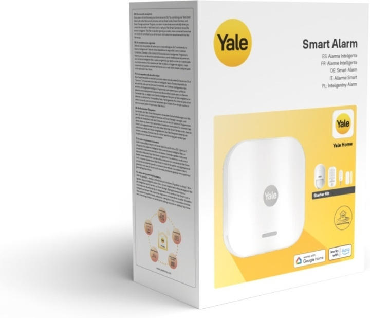 Yale Smart Alarm Starter Kit Larmsystem, startpaket i gruppen HEM, HUSHÅLL & TRÄDGÅRD / Larm & Säkerhet / Villalarm hos TP E-commerce Nordic AB (C68086)