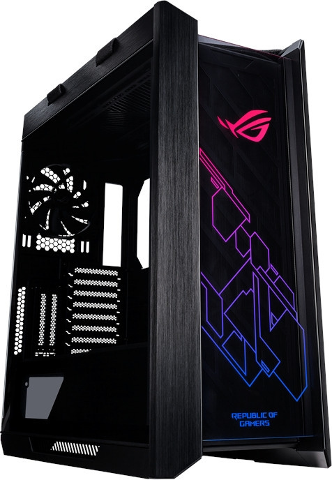 ASUS ROG Strix Helios ATX-chassi med fönster, svart i gruppen DATORER & KRINGUTRUSTNING / Datorkomponenter / Datorchassi hos TP E-commerce Nordic AB (C68262)