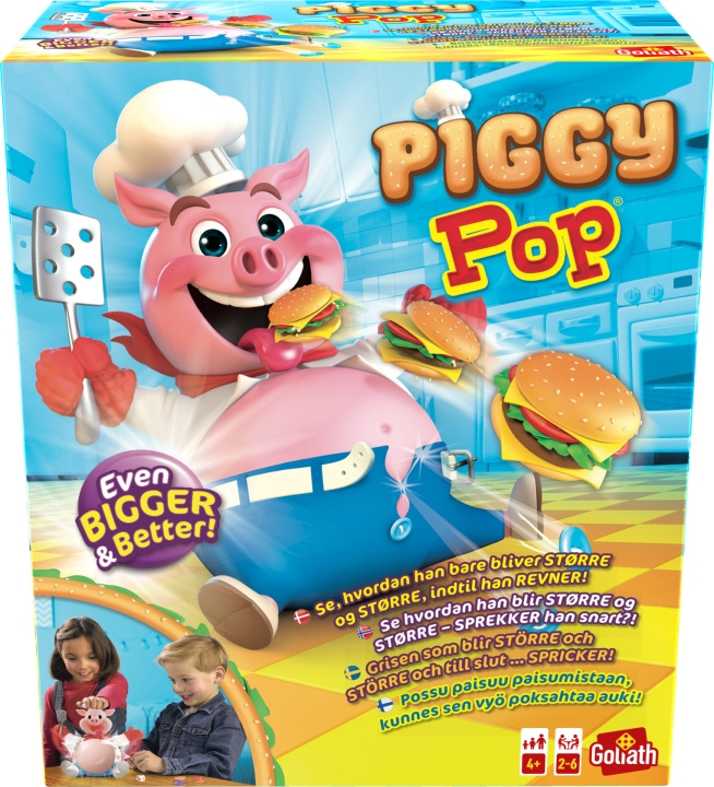 Toyrock Piggy Pop-spel i gruppen LEKSAKER, BARN- & BABYPRODUKTER / Leksaker / Sällskapsspel / Barnspel hos TP E-commerce Nordic AB (C68443)