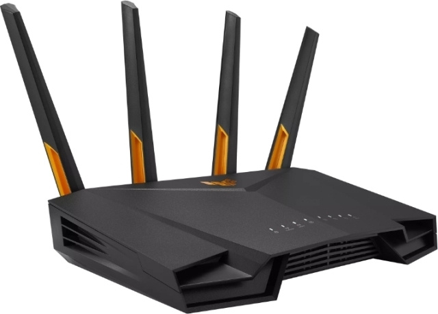 ASUS TUF-AX4200 dual-band WiFi router för 6 spelare i gruppen DATORER & KRINGUTRUSTNING / Nätverk / Routrar hos TP E-commerce Nordic AB (C68456)
