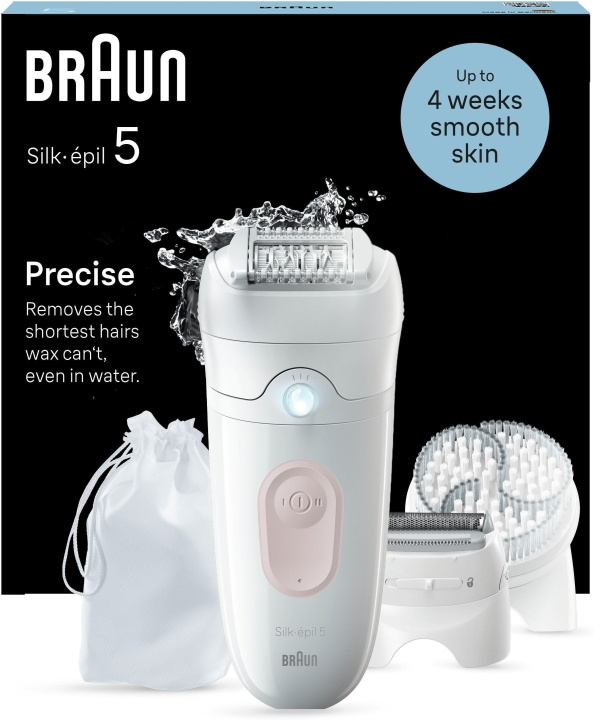 Braun Silk Epil 5 5-060 epilator i gruppen SKÖNHET & HÄLSA / Hår & Styling / Hårborttagning / Epilatorer hos TP E-commerce Nordic AB (C68598)