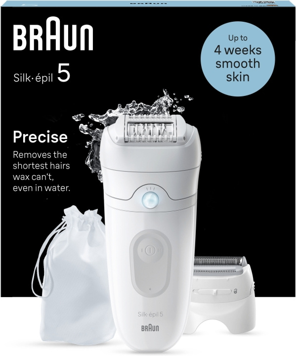 Braun Silk Epil 5 5-041 epilator i gruppen SKÖNHET & HÄLSA / Hår & Styling / Hårborttagning / Epilatorer hos TP E-commerce Nordic AB (C68599)