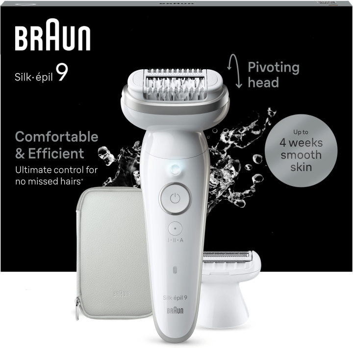 Braun Silk epil 9 9-041 epilator i gruppen SKÖNHET & HÄLSA / Hår & Styling / Hårborttagning / Epilatorer hos TP E-commerce Nordic AB (C68606)