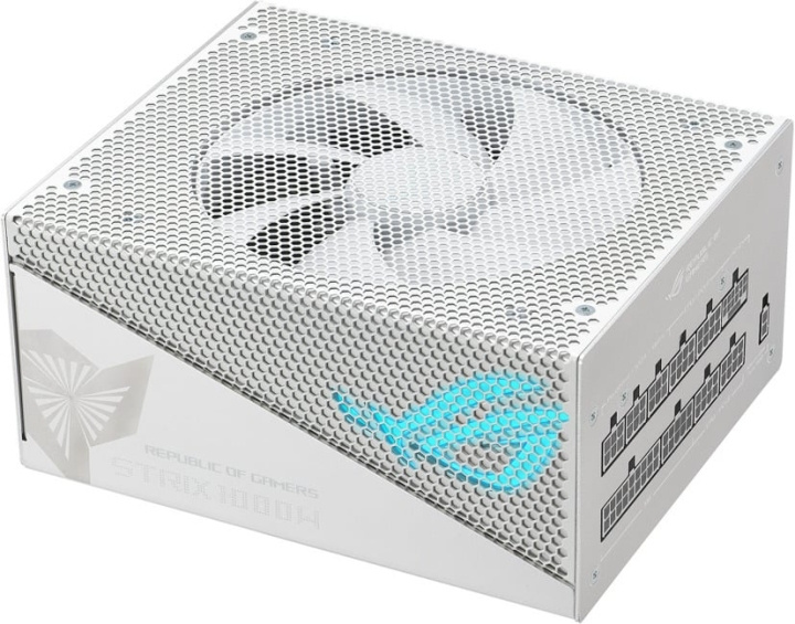 ASUS ROG STRIX Gold Aura White Edition - ATX-nätaggregat, 1000 W, vit i gruppen DATORER & KRINGUTRUSTNING / Datorkomponenter / Nätaggregat/PSU hos TP E-commerce Nordic AB (C68617)