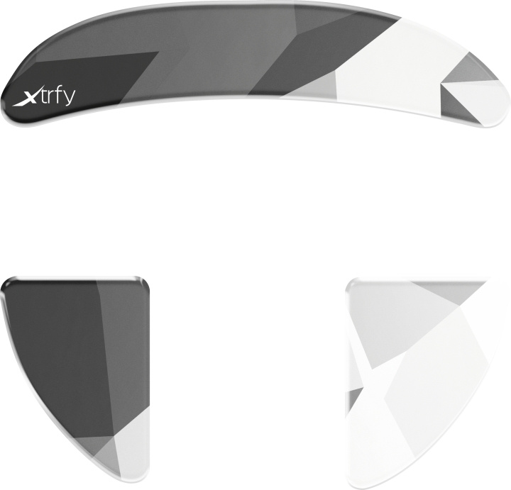 Xtrfy glasskridskor MZ1 muspottar, Litus White i gruppen DATORER & KRINGUTRUSTNING / Gaming / Möss hos TP E-commerce Nordic AB (C68764)