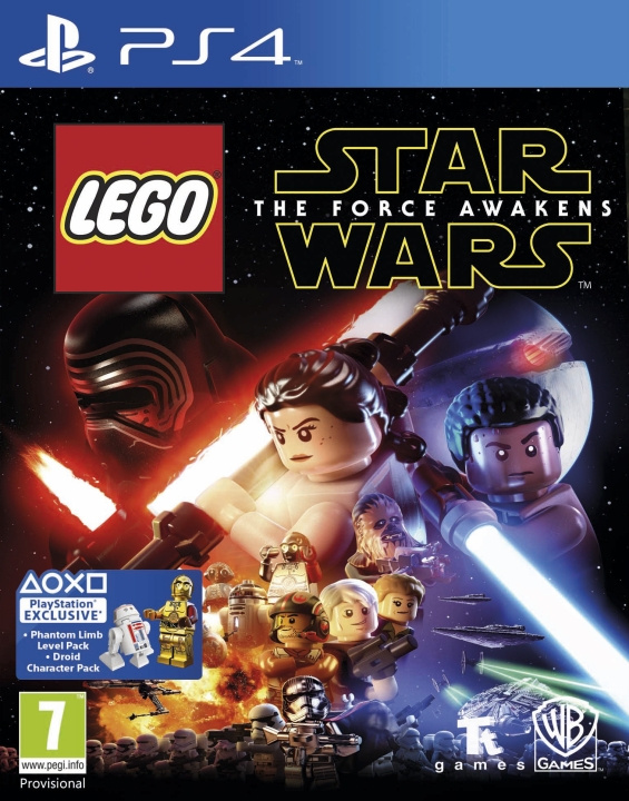 WB Games LEGO Star Wars - The Force Awakens spel, PS4 i gruppen HEMELEKTRONIK / Spelkonsoler & Tillbehör / Sony PlayStation 4 hos TP E-commerce Nordic AB (C68877)