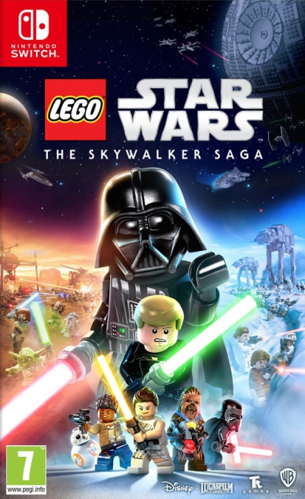 WB Games LEGO Star Wars: The Skywalker Saga spel, Switch i gruppen HEMELEKTRONIK / Spelkonsoler & Tillbehör / Nintendo Switch / Spel hos TP E-commerce Nordic AB (C68905)