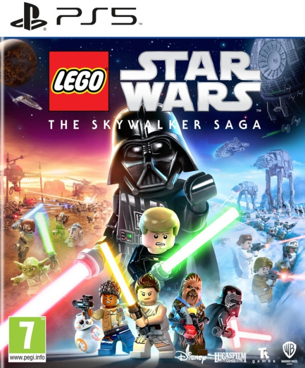 WB Games LEGO Star Wars: The Skywalker Saga spel, PS5 i gruppen HEMELEKTRONIK / Spelkonsoler & Tillbehör / Sony PlayStation 5 hos TP E-commerce Nordic AB (C68952)