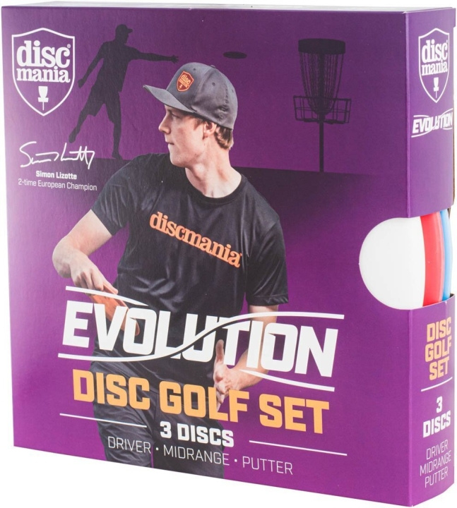 Discmania Evolution Set - diskuppsättning i gruppen SPORT, FRITID & HOBBY / Sportutrustning / Frisbeegolf hos TP E-commerce Nordic AB (C69007)