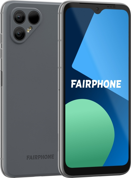 Fairphone 4 5G telefon, 128/6 GB, grå i gruppen SMARTPHONE & SURFPLATTOR / Mobiltelefoner & smartphones hos TP E-commerce Nordic AB (C69019)