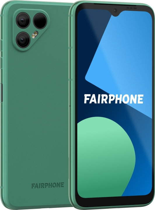 Fairphone 4 5G-telefon, 256/8 GB, grön i gruppen SMARTPHONE & SURFPLATTOR / Mobiltelefoner & smartphones hos TP E-commerce Nordic AB (C69021)