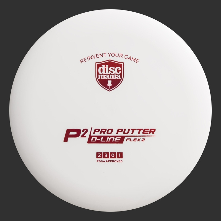 Discmania Originals D-line P2 putter i gruppen SPORT, FRITID & HOBBY / Sportutrustning / Frisbeegolf hos TP E-commerce Nordic AB (C69026)