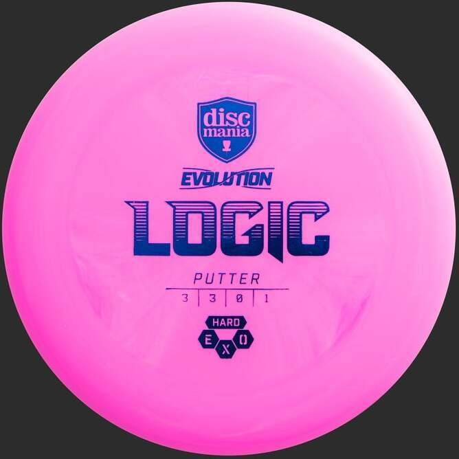 Discmania Evolution Hard Exo Logic putter i gruppen SPORT, FRITID & HOBBY / Sportutrustning / Frisbeegolf hos TP E-commerce Nordic AB (C69032)