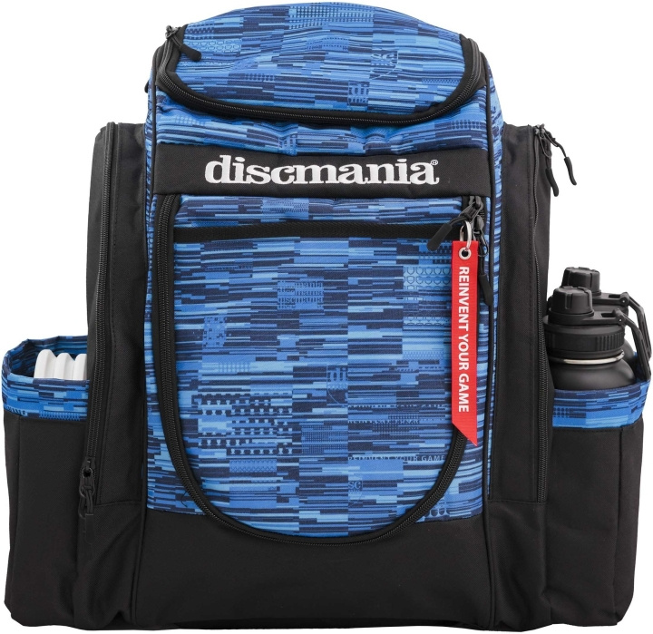 Discmania Fanatic Sky frisbeegolf-ryggsäck, blå i gruppen SPORT, FRITID & HOBBY / Sportutrustning / Frisbeegolf hos TP E-commerce Nordic AB (C69139)
