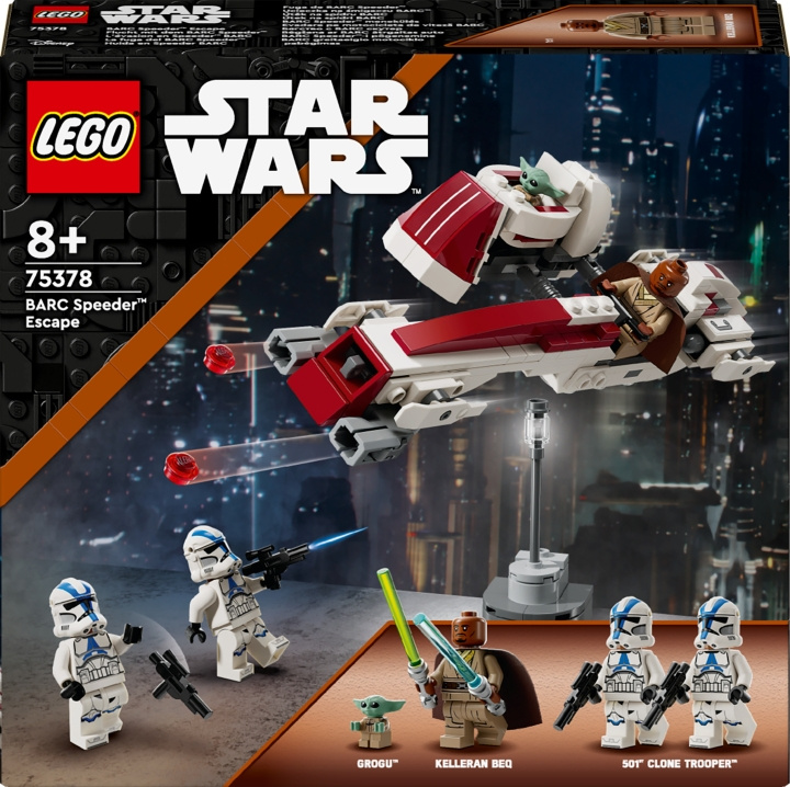 LEGO Star Wars 75378 - BARC Speeder™ Flykt i gruppen LEKSAKER, BARN- & BABYPRODUKTER / Leksaker / Byggleksaker / Lego hos TP E-commerce Nordic AB (C69190)