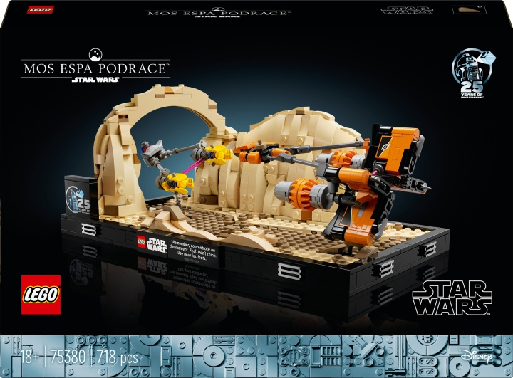 LEGO Star Wars 75380 - Mos Espa Podrace™ diorama i gruppen LEKSAKER, BARN- & BABYPRODUKTER / Leksaker / Byggleksaker / Lego hos TP E-commerce Nordic AB (C69231)