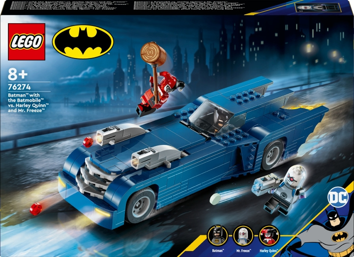 LEGO Super Heroes DC 76274 - Batman™ och Batmobilen™ mot Harley Quinn™ och Badass i gruppen LEKSAKER, BARN- & BABYPRODUKTER / Leksaker / Byggleksaker / Lego hos TP E-commerce Nordic AB (C69240)