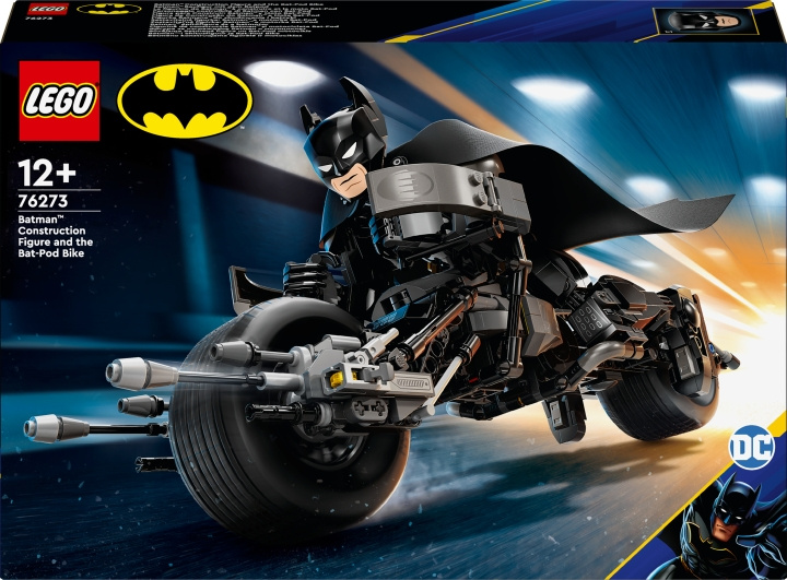 LEGO Super Heroes DC 76273 - Byggbar Batman™-figur och Batpod-hjul i gruppen LEKSAKER, BARN- & BABYPRODUKTER / Leksaker / Byggleksaker / Lego hos TP E-commerce Nordic AB (C69244)