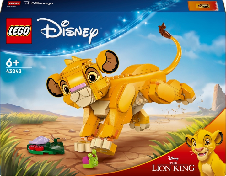 LEGO Disney Classic 43243 - Lejonungen Simba i gruppen LEKSAKER, BARN- & BABYPRODUKTER / Leksaker / Byggleksaker / Lego hos TP E-commerce Nordic AB (C69250)