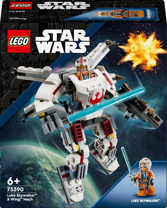 LEGO Star Wars 75390 - Luke Skywalker™ i X-wing™ robotdräkt i gruppen LEKSAKER, BARN- & BABYPRODUKTER / Leksaker / Byggleksaker / Lego hos TP E-commerce Nordic AB (C69253)