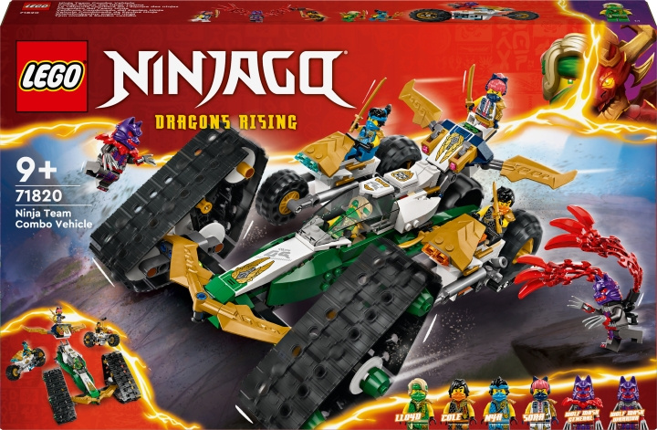 LEGO Ninjago 71820 - Ninja Team fordon för flera ändamål i gruppen LEKSAKER, BARN- & BABYPRODUKTER / Leksaker / Byggleksaker / Lego hos TP E-commerce Nordic AB (C69257)