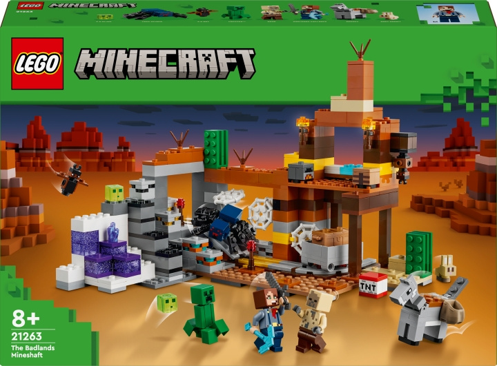 LEGO Minecraft 21263 - Gruvschakt i vildmarken i gruppen LEKSAKER, BARN- & BABYPRODUKTER / Leksaker / Byggleksaker / Lego hos TP E-commerce Nordic AB (C69259)