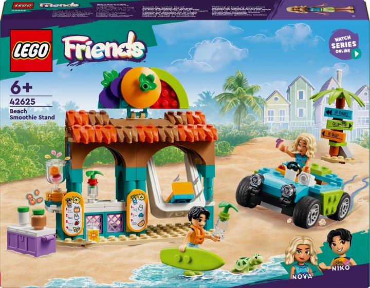 LEGO Friends 42625 - Strandstugan med milkshake i gruppen LEKSAKER, BARN- & BABYPRODUKTER / Leksaker / Byggleksaker / Lego hos TP E-commerce Nordic AB (C69273)