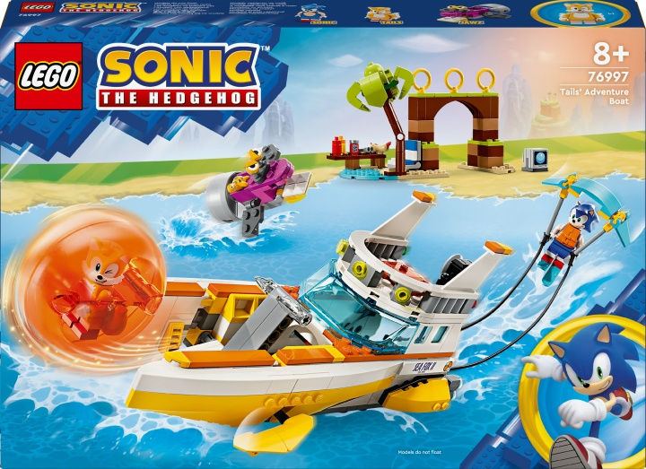 LEGO Sonic 76997 - Tails äventyrsbåt i gruppen LEKSAKER, BARN- & BABYPRODUKTER / Leksaker / Byggleksaker / Lego hos TP E-commerce Nordic AB (C69285)