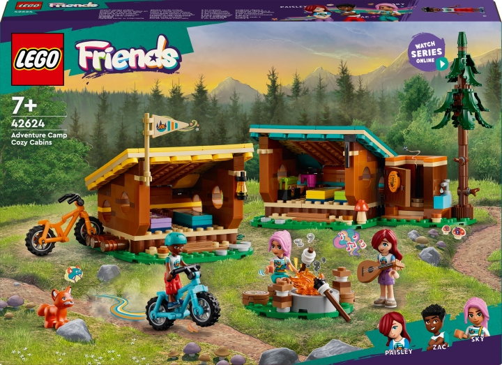 LEGO Friends 42624 - Äventyrsläger - bekväma lavor i gruppen LEKSAKER, BARN- & BABYPRODUKTER / Leksaker / Byggleksaker / Lego hos TP E-commerce Nordic AB (C69289)