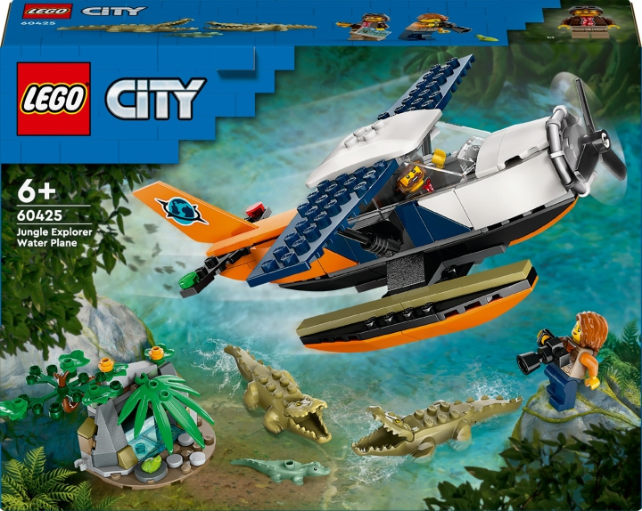 LEGO City Exploration 60425 - Djungelutforskarens vattenflygplan i gruppen LEKSAKER, BARN- & BABYPRODUKTER / Leksaker / Byggleksaker / Lego hos TP E-commerce Nordic AB (C69291)